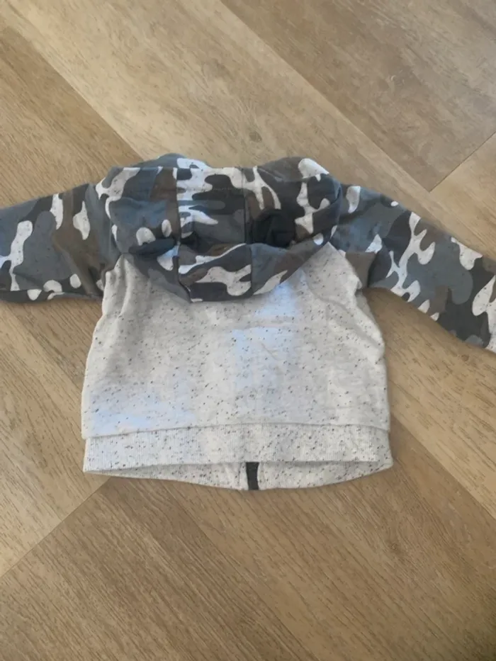 Gilet camouflage clair – Baby Club – 68 cm - photo numéro 2