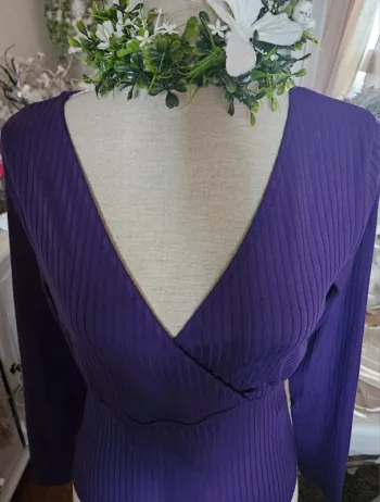 Body violet Kiabi Taille M Neuf
