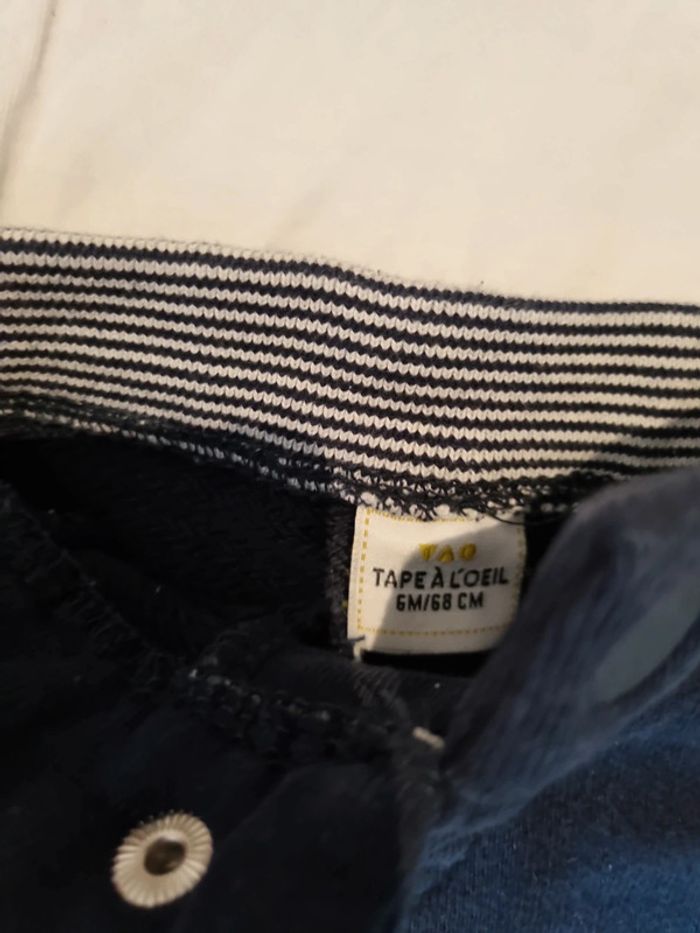 Ensemble été short body 6 mois - photo numéro 2