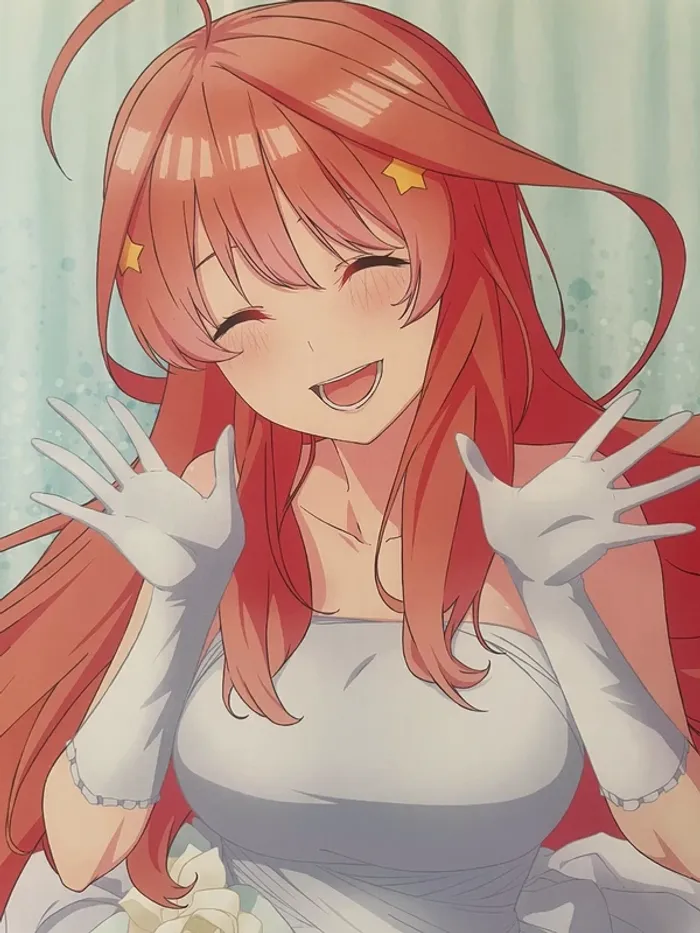 The Quintessential Quintuplets – Visual Board Itsuki Nakano Ichiban Kuji 18 x 26 cm - photo numéro 3