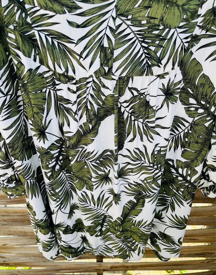 Robe à motifs feuilles - Taille XL - photo numéro 8