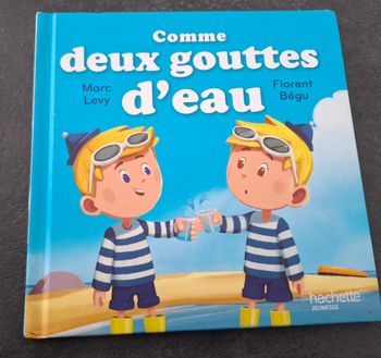 Livre enfant Comme deux gouttes d’eau 