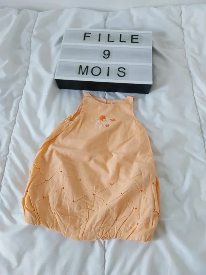 Robe fille 9 mois
