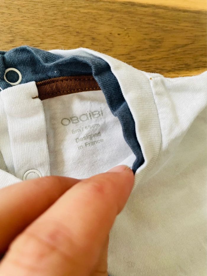 Tee shirt 6 mois - photo numéro 2