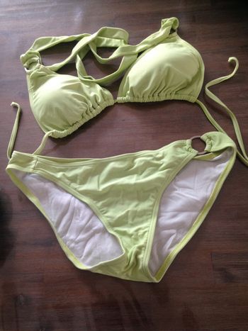 Maillot 2pieces vert clair