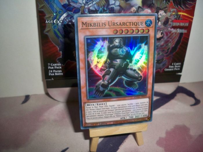 Yu Gi Oh ! Mikbilis Ursarctique ANGU-FR029 super rare foil NM