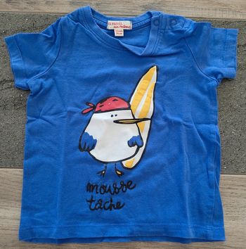 Tee-shirt manches courtes- du pareil au même 12 mois