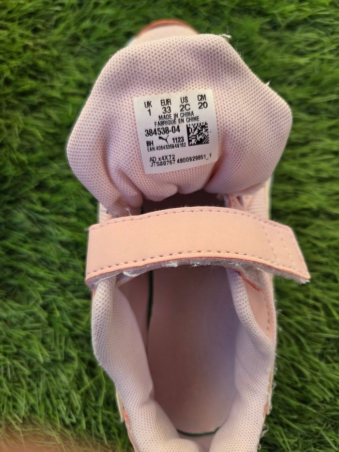 Basket Puma fille rose taille 33 - photo numéro 5