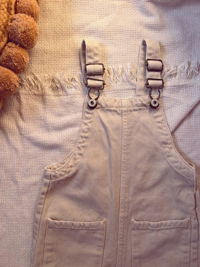 Salopette Zara de nom beige unisexe mixte 86 - photo numéro 3