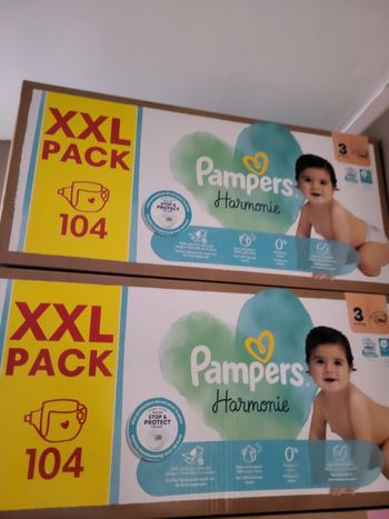 2 pampers harmonie t3