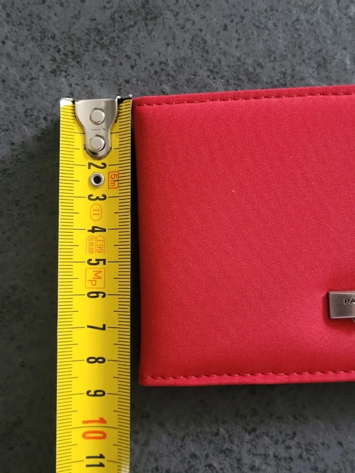 Porte cartes Paquetage rouge neuf - photo numéro 6