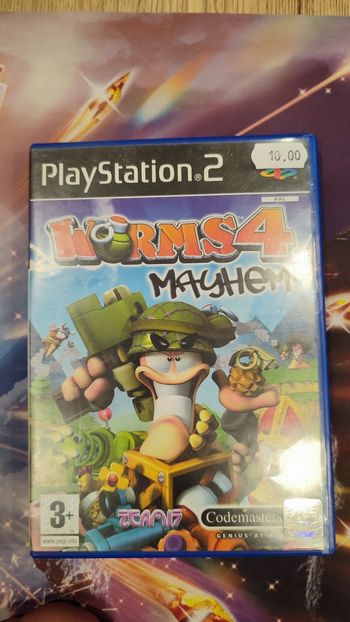 Worms 4 mayhem ps2