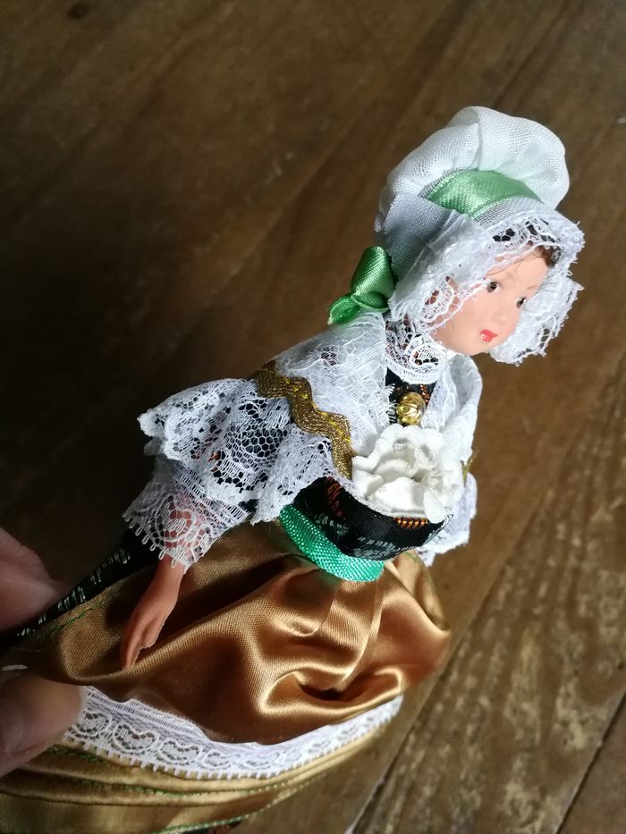 Poupée de collection bretonne folklorique neuve - photo numéro 5