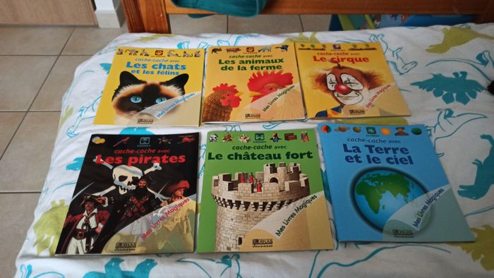 Lot 6 livres magiques - photo numéro 1