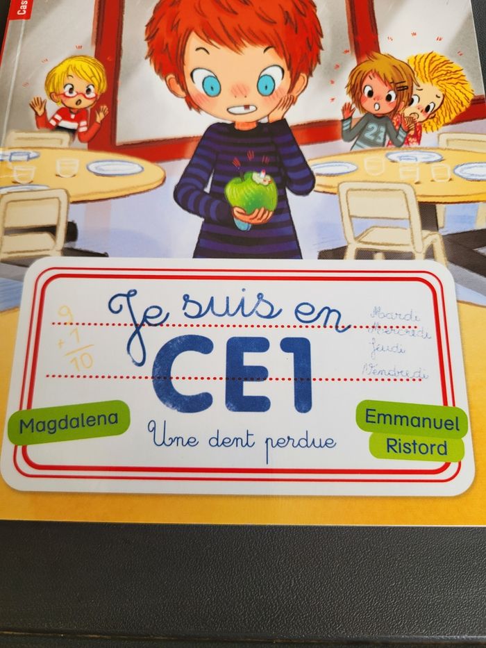 Livre je suis en CE1 une dent perdue - photo numéro 2