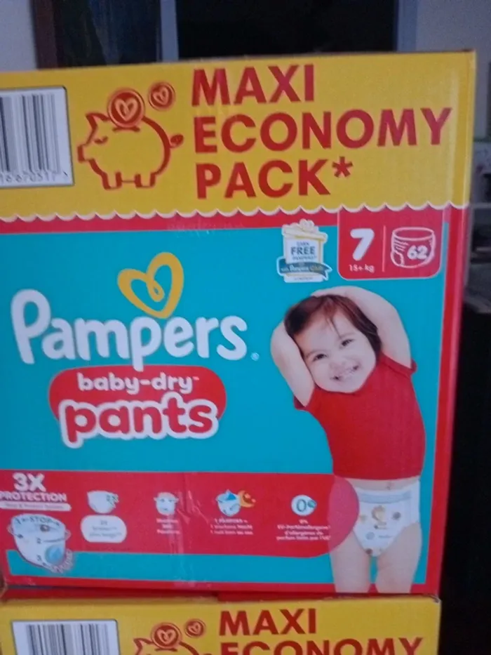 Pants Pampers taille 7 - photo numéro 2