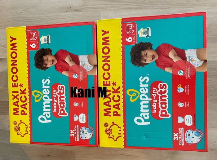 Lot Pampers taille 6 pants