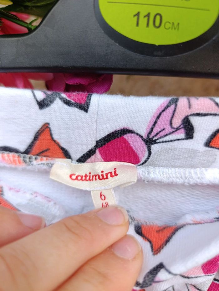 Pantalon Catimini - 6mois - motif bonbon - photo numéro 2