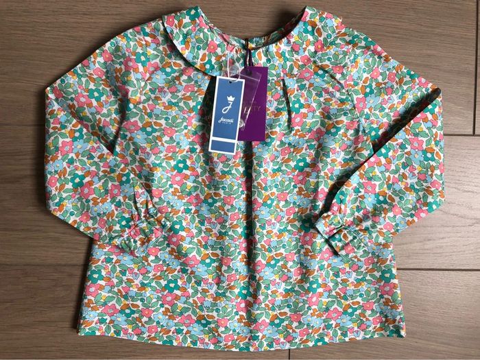 Blouse en Liberty Betsy Berry Jacadi T-3 ans
