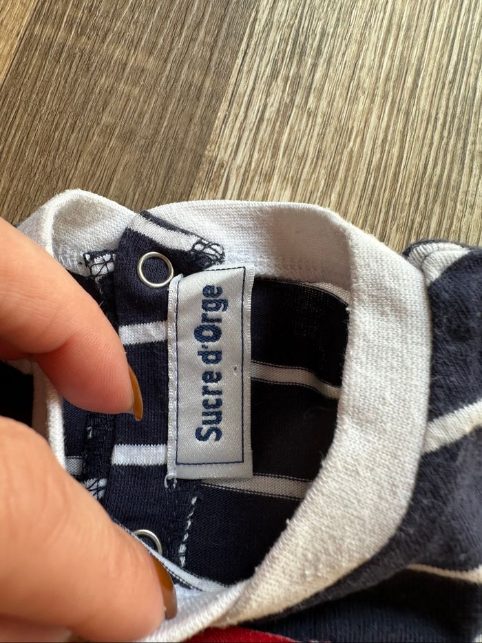 - Pyjama Sucre d’orge      - 3 mois  - Très bon état - photo numéro 2