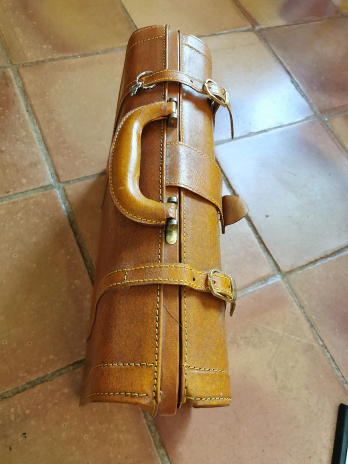 Sac Medecin vintage en cuir camel Spirit of St. Louis - photo numéro 7