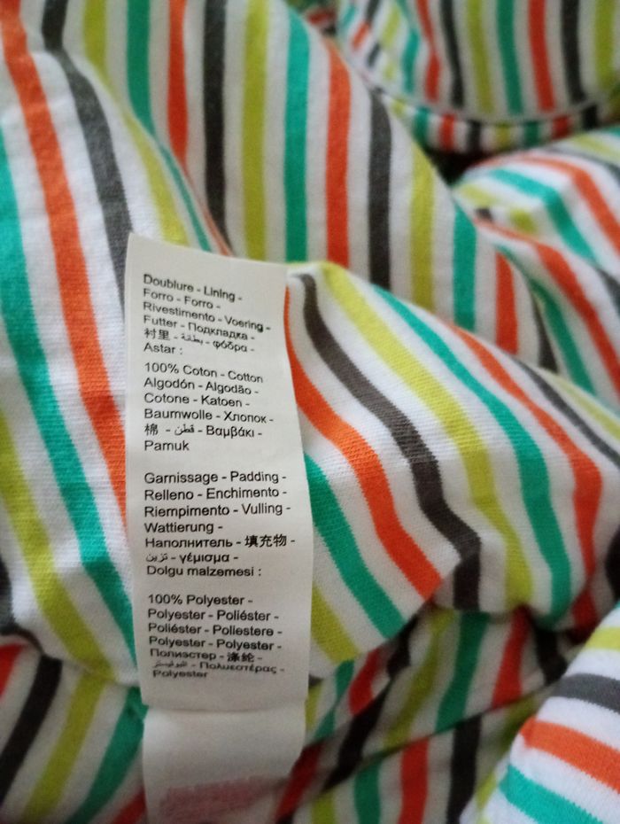 Gigoteuse manches amovibles orchestra taille 1 - photo numéro 7