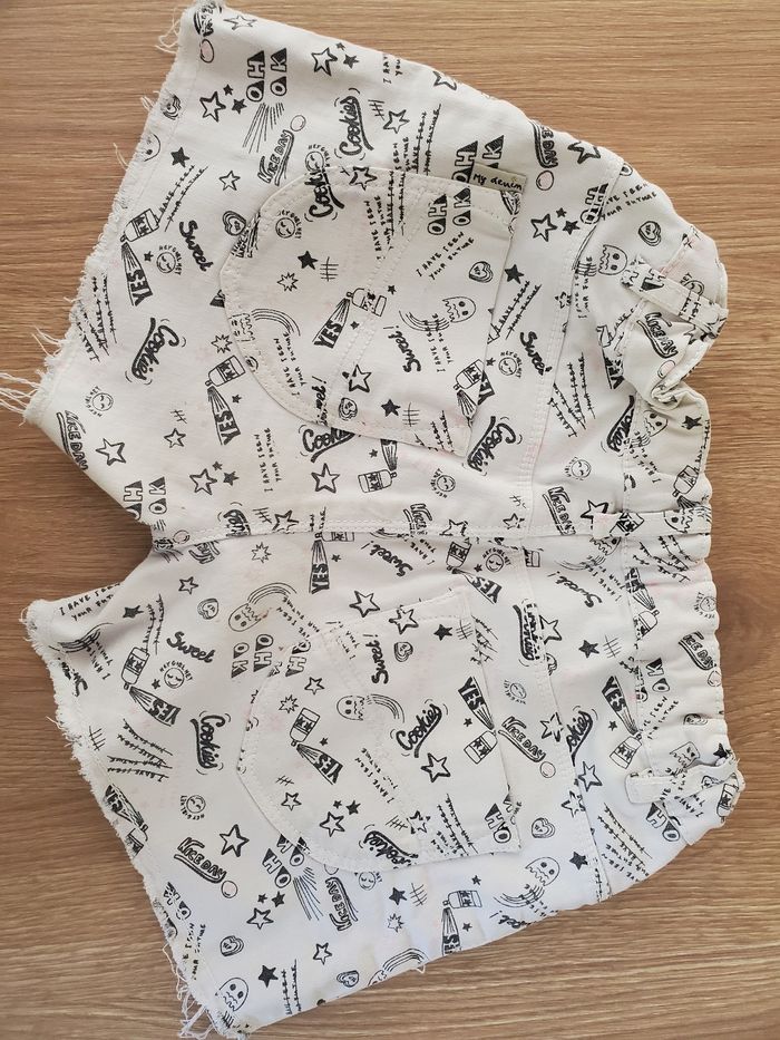 Lot de 2 shorts fille 10 ans tape à l'œil - photo numéro 3