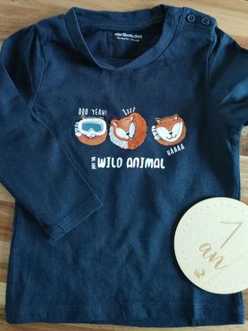 T-shirt manches longues Vertbaudet