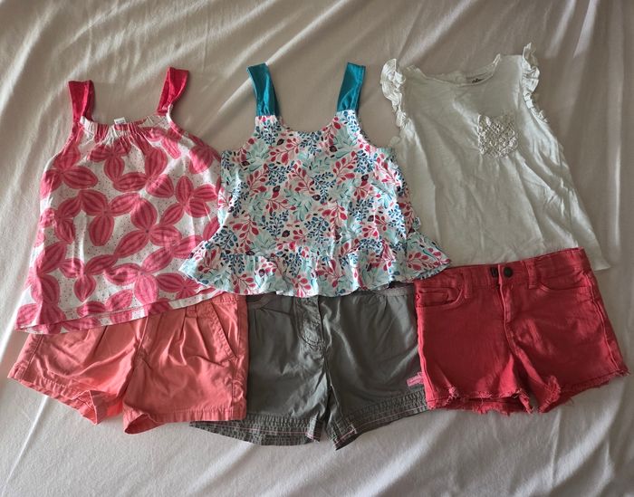 Lot de 3 shorts et 3 hauts 3 ans