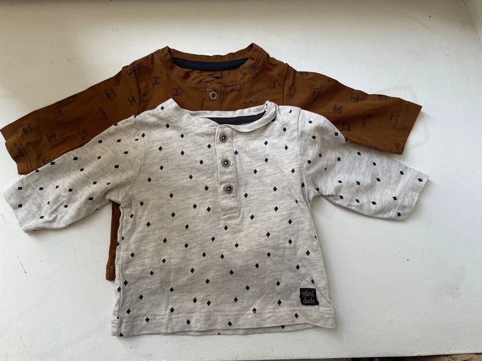 Lot de t shirt manches longues