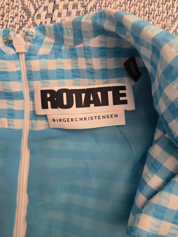 Robe bouffante robe bleu vichy taille 36 - photo numéro 7