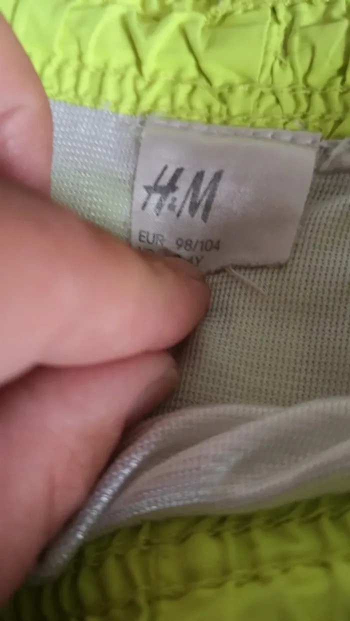 Short de bain jaune fushia H&M - photo numéro 2