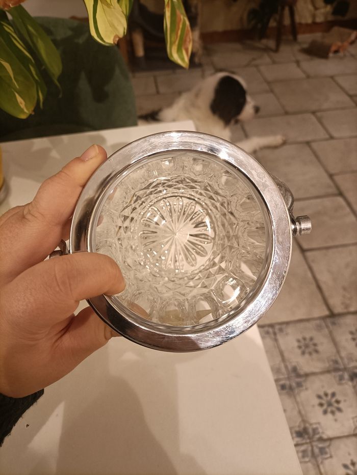 Petit seau à glaçon en crystal - photo numéro 4
