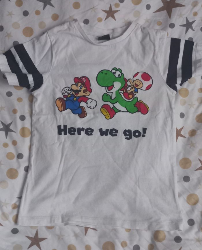 Tee shirt Mario 8 ans