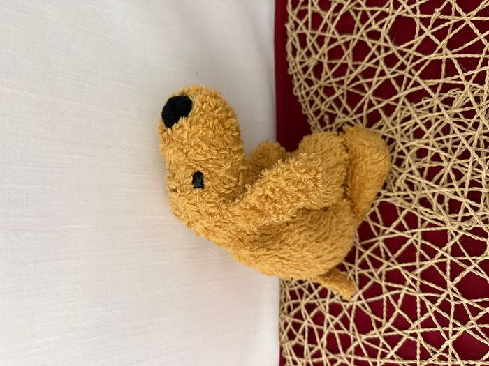 Peluche chien marron souple Anna Club Plush - photo numéro 6