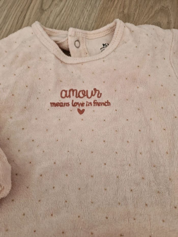 Pyjama bébé fille taille 9 mois - photo numéro 2