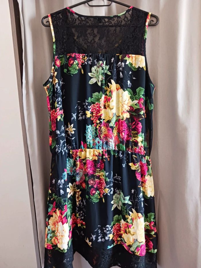 Robe fleurie été Taille L40 - photo numéro 6