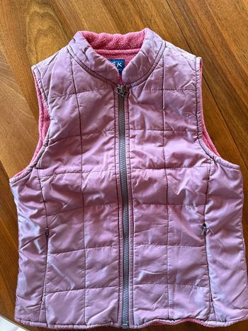 Veste sans manches fille 10 ans CFK intérieur polaire