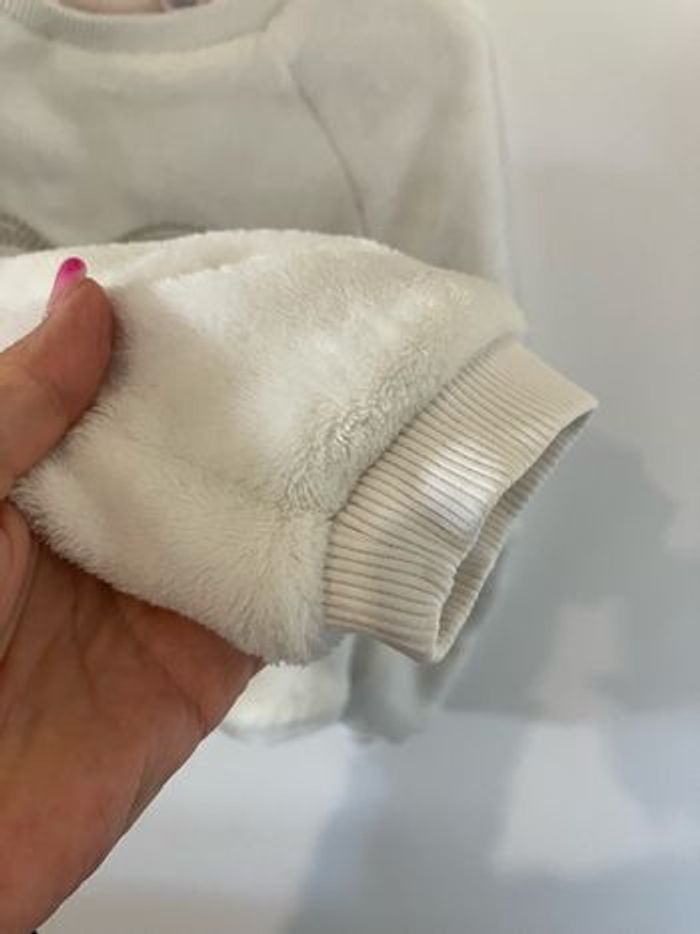 Pull blanc pilou pilou fille 8 ans okaïdi - photo numéro 7