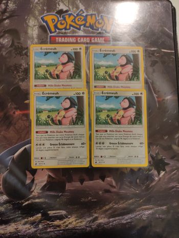Écrémeuh x4 tcg78/111 invasion carmin
