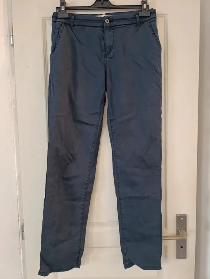 Pantalon Chino marine taille 40 bonobo