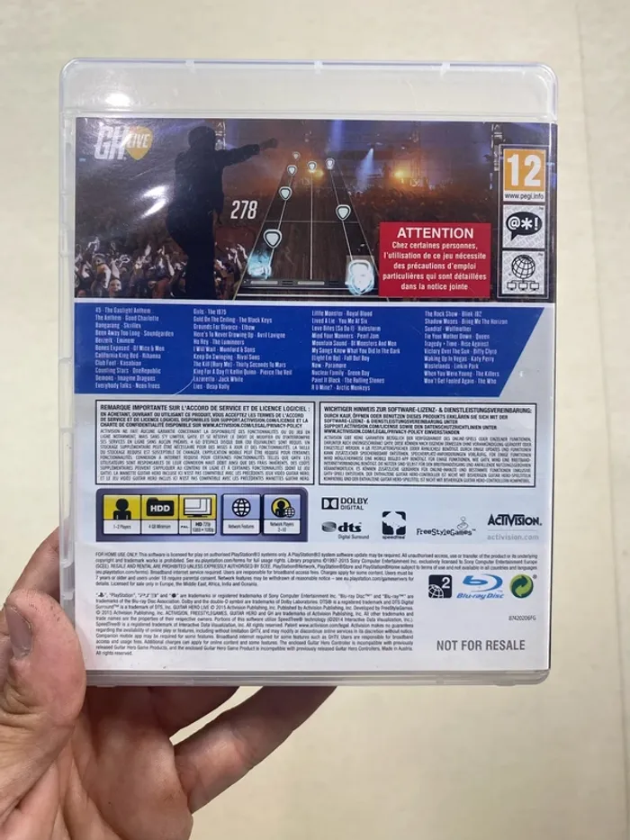 🎮 Jeu PS3 – Guitar Hero Live (complet) - photo numéro 2