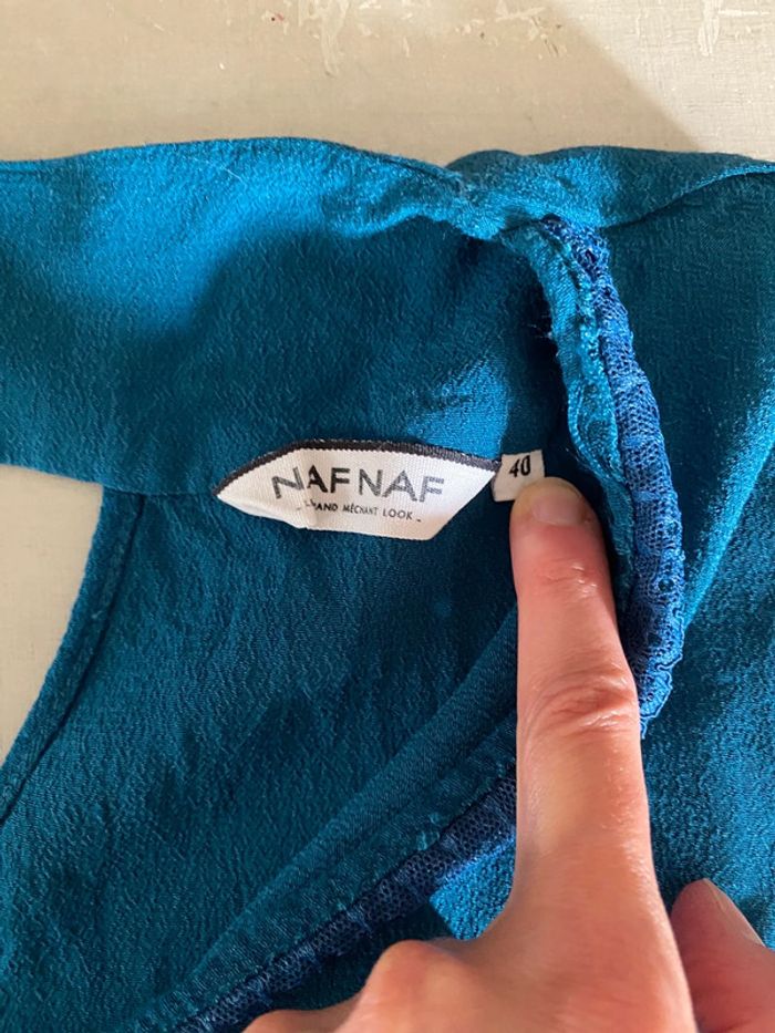 Blouse Naf Naf taille 40 manches courtes - photo numéro 7