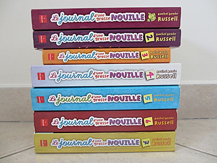 Lot de 7 livres enfant Le Journal d’une Grosse Nouille – Tomes 1 à 7 - photo numéro 3