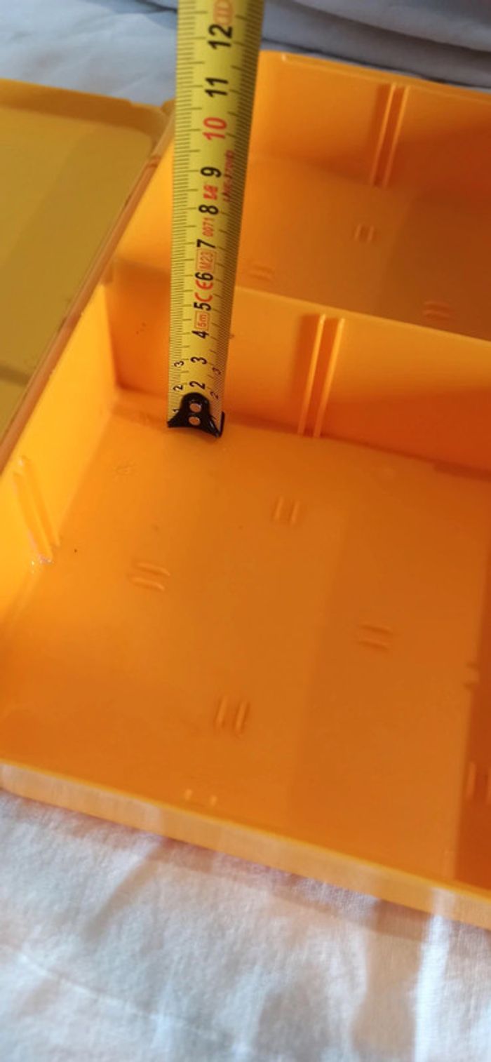 Valisette de rangement jaune pour briques lego - photo numéro 11