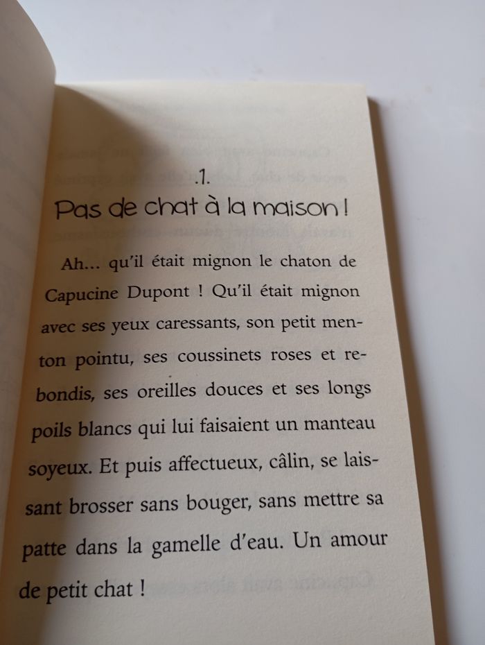 Le chaton de Capucine Dupont - photo numéro 2