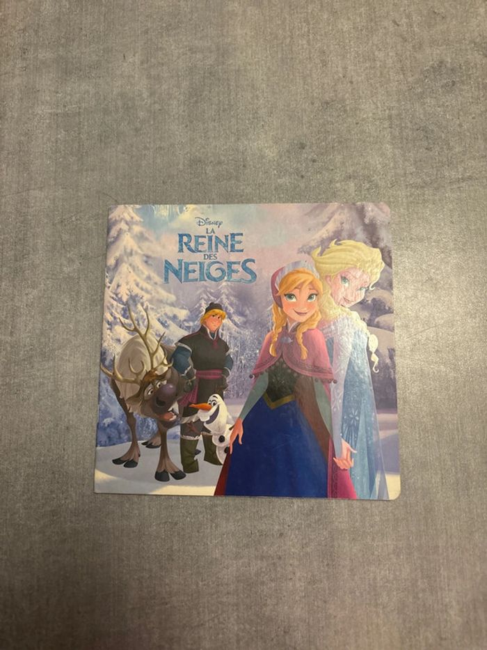 Livre Disney, la reine des neiges
