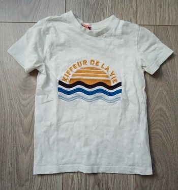Tee shirt kiffeur de la vie TAO 6 ans