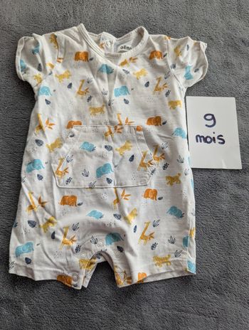 Combinaison - 9 mois - Gémo