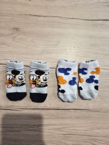 Lot de 2 paires de chaussettes Disney
